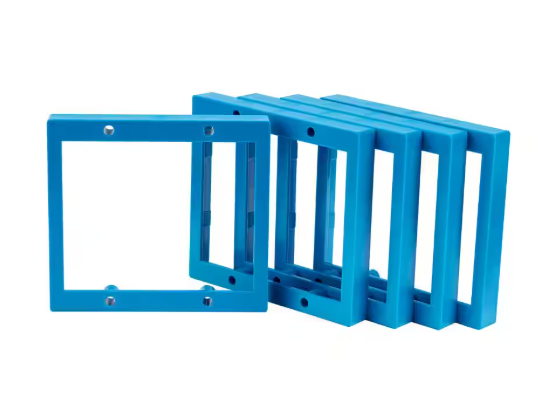 ReceptXtenders 2-Gang 1/2 in. Electrical Receptacle Box Extension Ring (5-Pack) HD50024