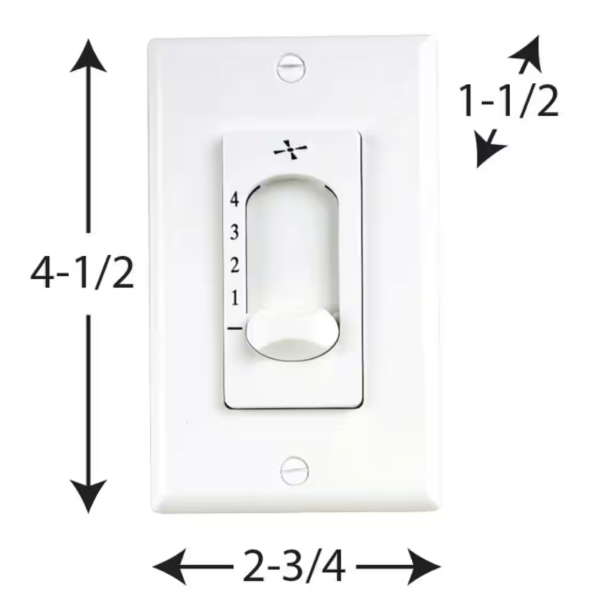 Progress Lighting AirPro Ceiling Fan Speed Control P2613-30