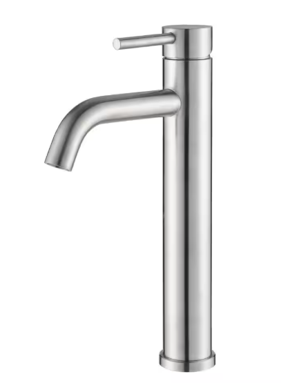 Unbranded Single Handle Single-Hole Bathroom Vessel Sink Faucet in Brushed Nickel X-YL026N