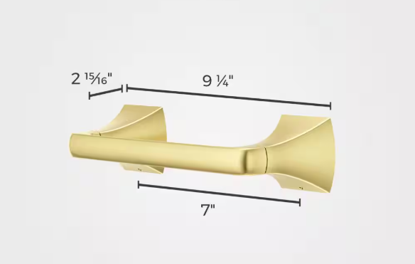 Pfister Bruxie Pivot Toilet Paper Holder in Brushed Gold BPH-BIE0BG