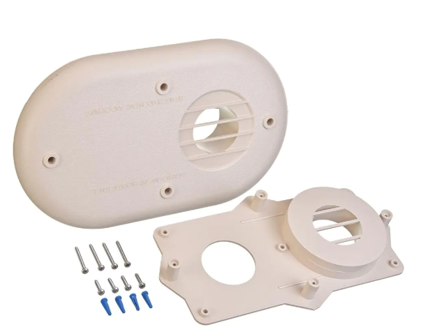 Rheem 2 in. Horizontal Vent Termination Kit for High Efficiency Tankless Gas Water Heaters SP20285