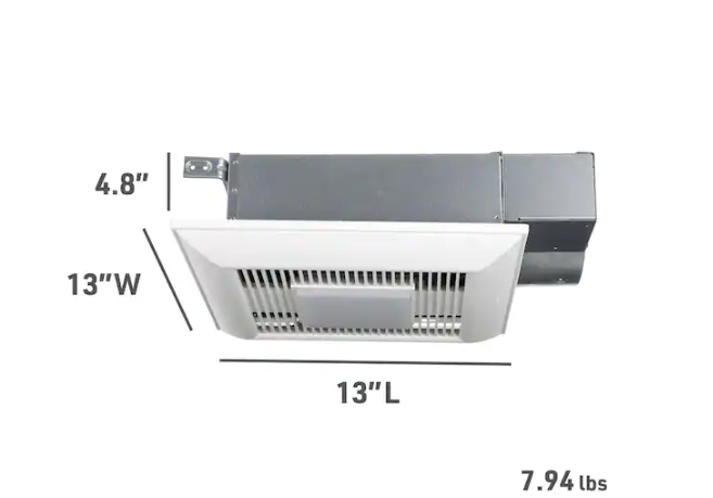 Panasonic WhisperValue DC Exhaust Fan/LED Light and Night Light FV-0510VSL1