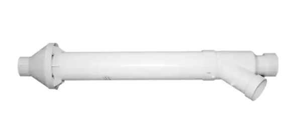 Rheem 3 in. PVC Horizontal or Vertical Concentric Vent Termination Kit for High Efficiency Tankless Gas Water Heaters