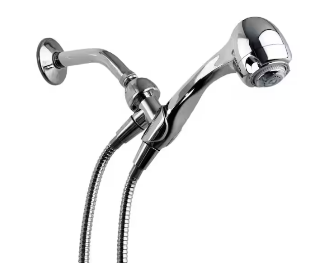 Niagara Conservation Earth Spa 3-Spray with 1.5 GPM 2.7-in. Wall Mount Handheld Shower Head in Chrome, (1-Pack)