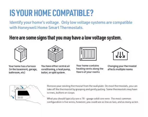 T5 7-Day Smart Wi-Fi Thermostat with Geofence Technology and Auto Changeover, Energy Star Certified