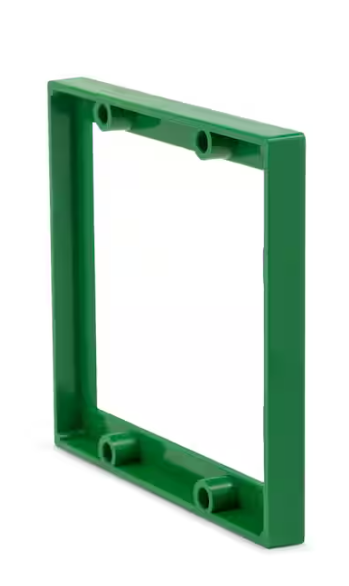 ReceptXtenders- 2-Gang 3/8 in. Electrical Receptacle Box Extension Ring (4-Pack)