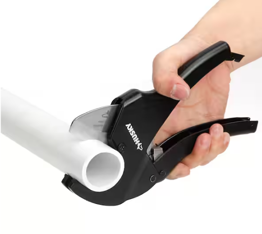 Husky 1-1/4 in. Ratcheting PVC Cutter