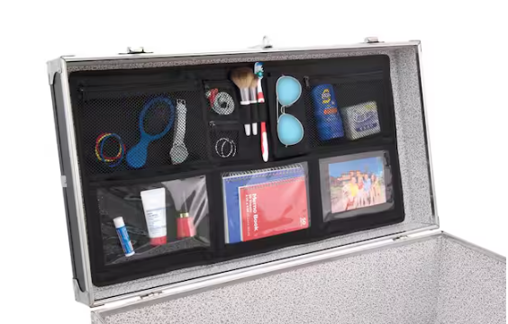 Black Trunk Lid Organizer 27.5 in.
