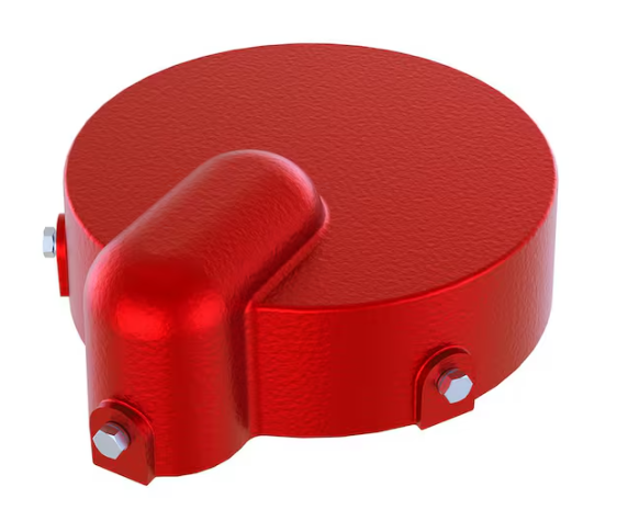 K2 6 in. Cast Iron Well Cap