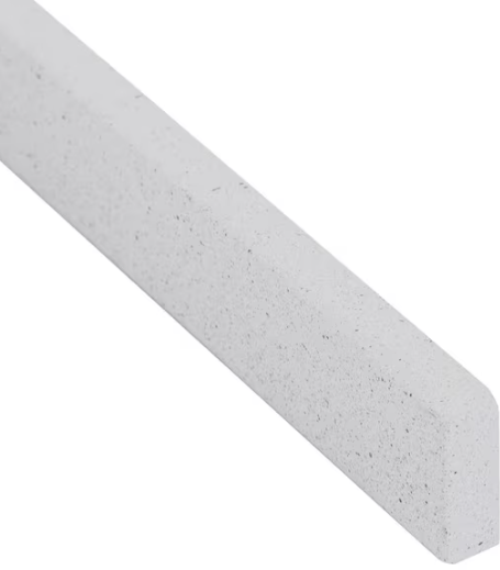 Glacier Bay 25 in. Cultured Marble Vanity Backsplash in Colorpoint White