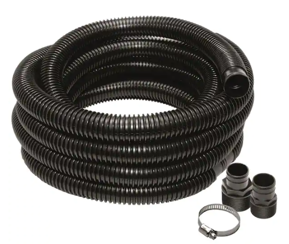 Everbilt 1-1/4 in. x 24 ft. Sump Pump Discharge Hose Kit
