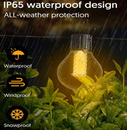 AVATAR CONTROLS 50 ft. Smart Plug-In Dimmable Outdoor String Light with 25 LED G40 Bulbs 1-Pack