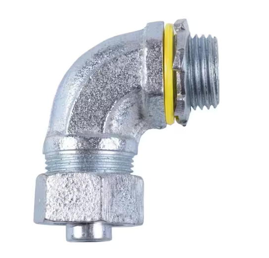Halex 3/4 in. Uninsulated Liquid-Tight 90-Degree Connector (1-Pack)