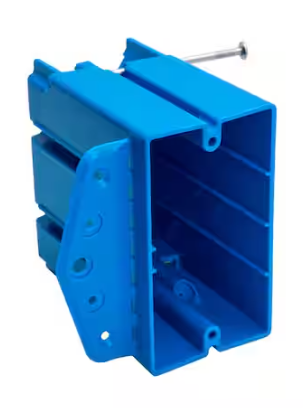 Carlon 1-Gang 24.5 cu. in. Electrical PVC New/Old Work Electrical Box (B125AB)