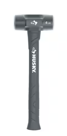 Husky 4 lb. Engineer Hammer with 14 in. Fiberglass Handle