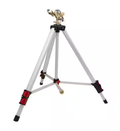 Husky Metal Pulsating Sprinkler with Tripod