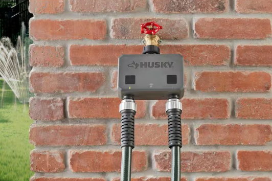 Husky Smart Watering Timer for Irrigation and Sprinklers Powered by Hubspace