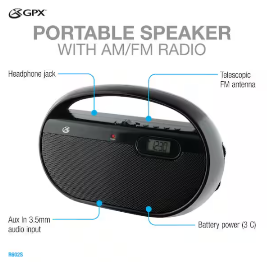 GPX- AM/FM Radio