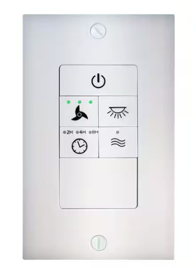 Hampton Bay- 3-Speed Universal Ceiling Fan Wireless Wall Control (Damp Rated)