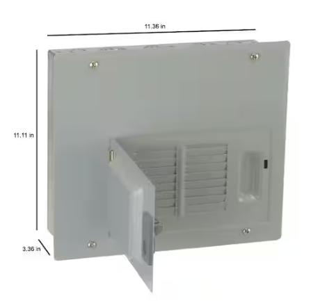 GE PowerMark Plus 125 Amp 8-Space 16-Circuit Indoor Main Lug Circuit Breaker Panel