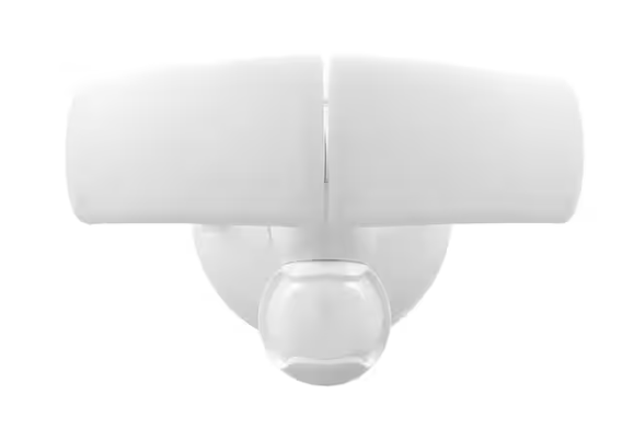 Defiant MaxDetect 240° White Motion Sensor Wired Outdoor 2-Head LED Security Flood Light 2000 Lumens