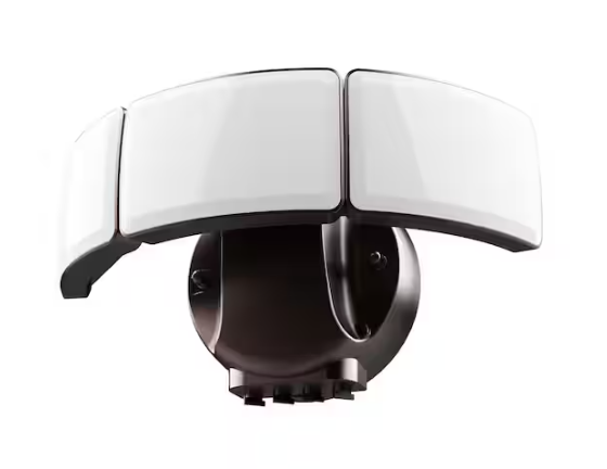 Commercial Electric 1000/3000/5000 Lumen Select Integrated LED Selectable 5CCT Bronze Dusk to Dawn or Motion Sensing Flood Light