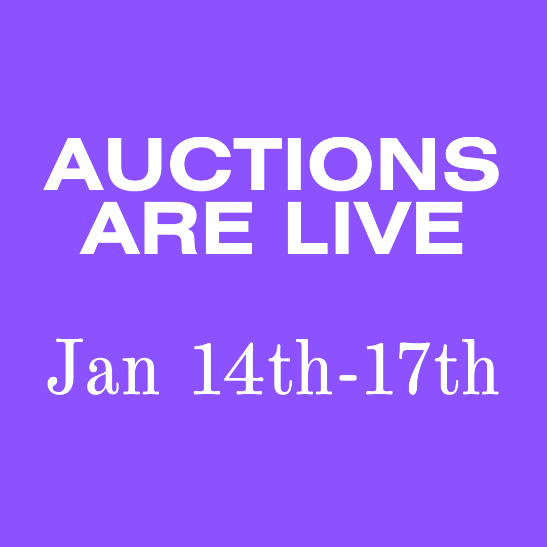 Jan 14-17: Auctions Live at 11am