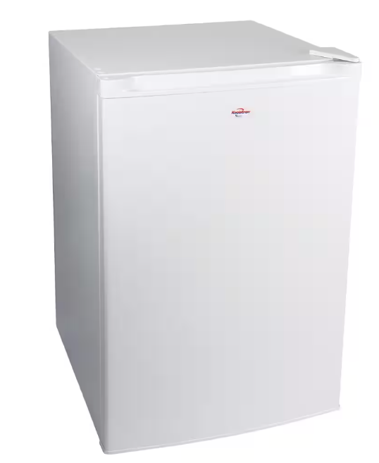 Koolatron - Compact Upright Freezer 3.1 cu. ft.. (88L) White, Energy-Efficient Manual Defrost, Flat Back