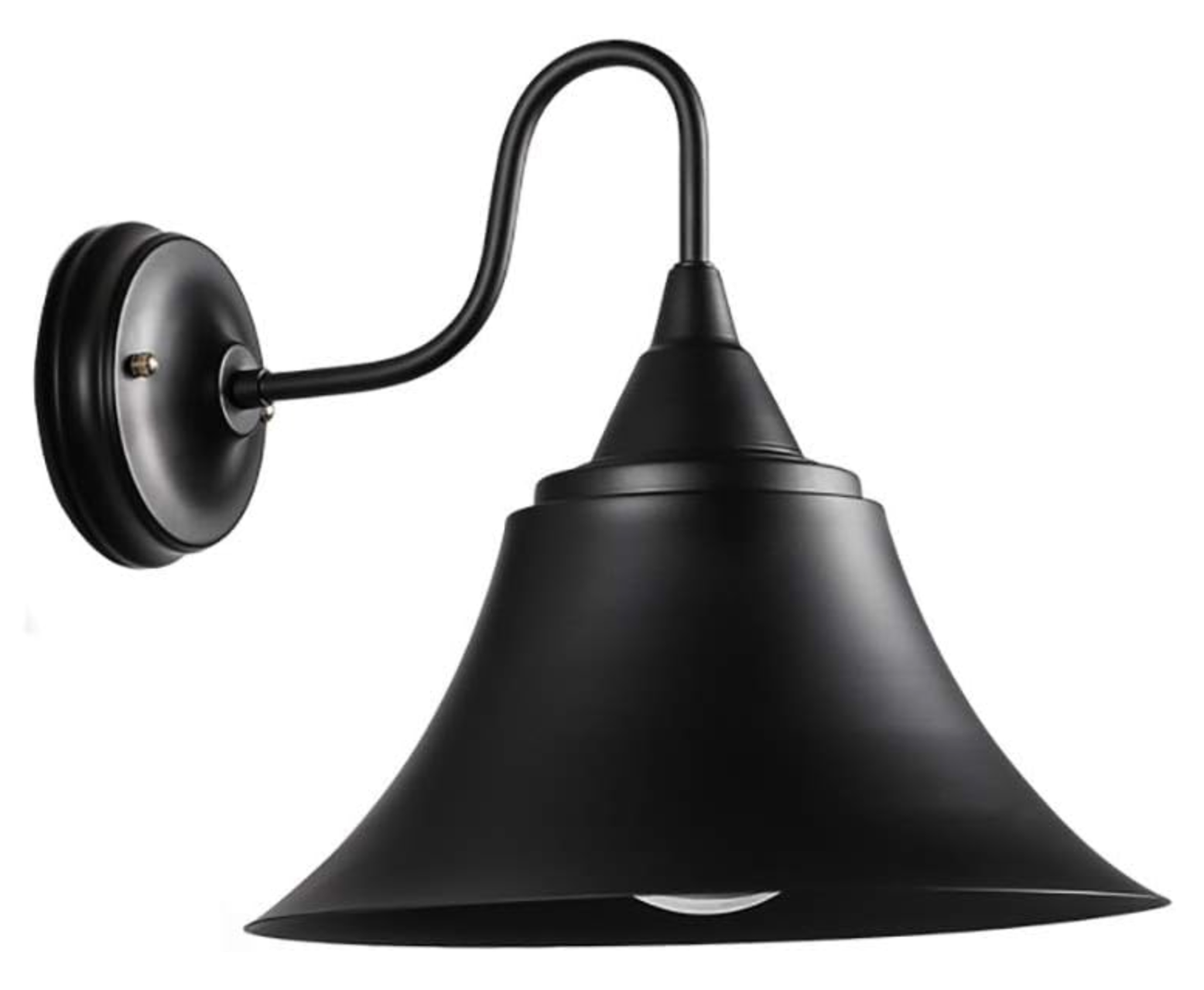 Matte Black Sconces (set of 2) Plug-in or Direct Wire