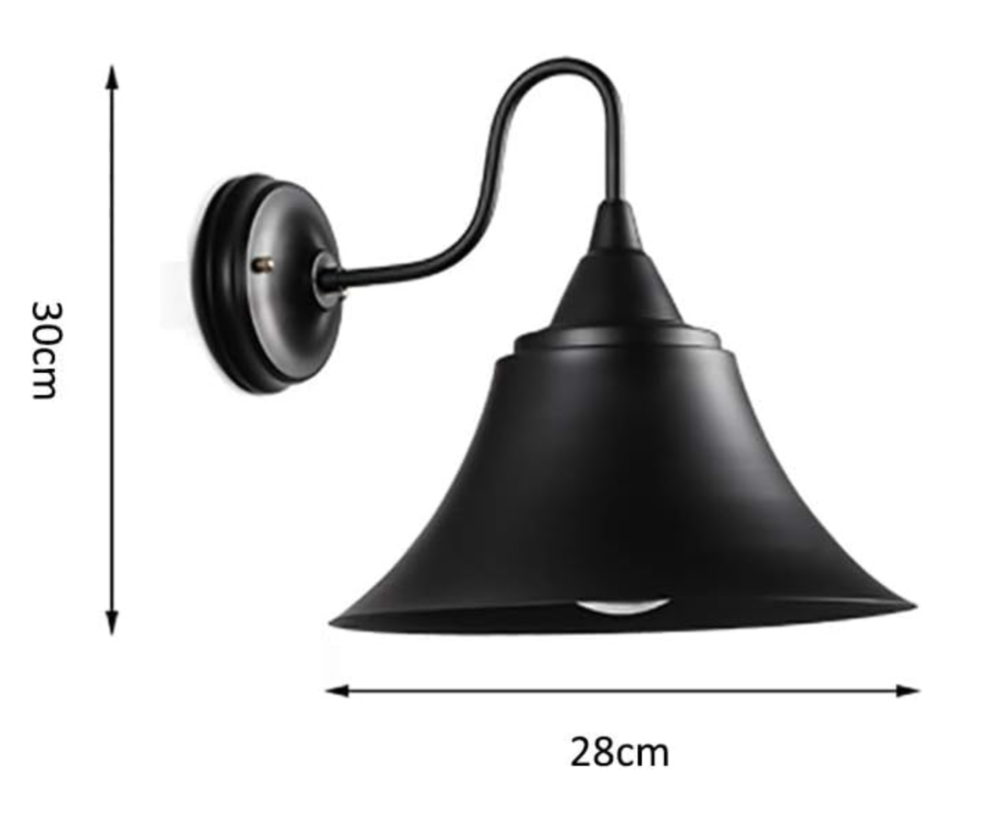 Matte Black Sconces (set of 2) Plug-in or Direct Wire