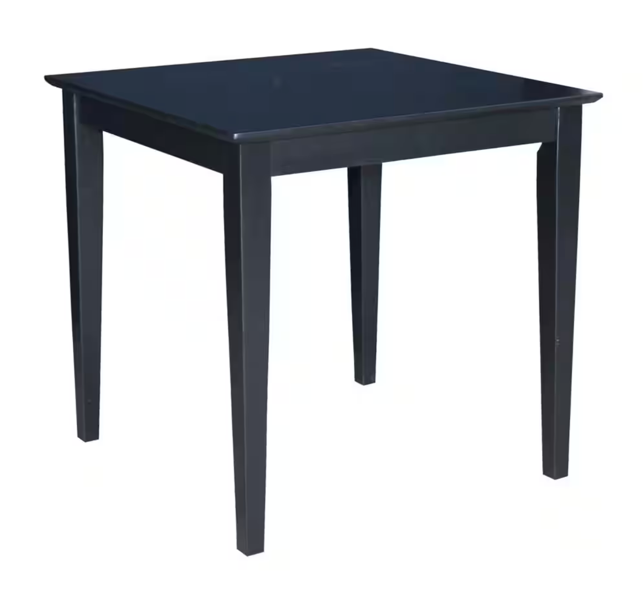 Black Solid Wood Dining Table (AT WAREHOUSE)