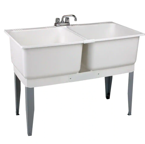 Plastic Laundry Utility Sink (46 in. x 34 in.)