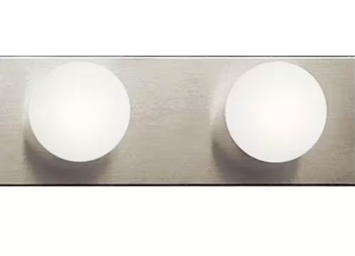 Independence 24 in. 4-Light Brushed Nickel Traditional Bathroom Vanity Light