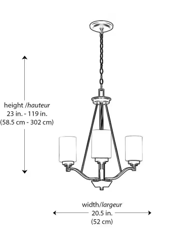 Mod Pod 5-Light Oil Rubbed Bronze Candle Chandelier Light Fixture with Frosted Glass Cylinder Shades