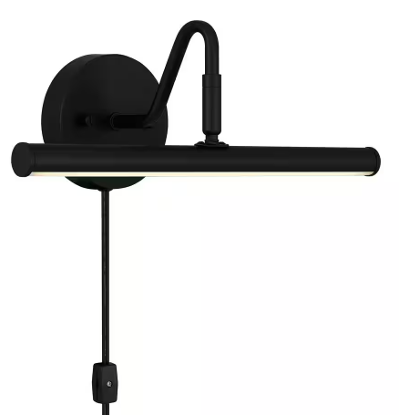 Arlo 1-Light Matte Black LED Wall Sconce