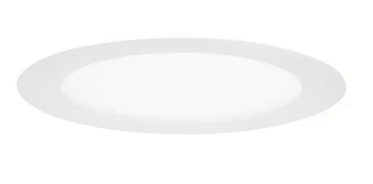 Kichler - Direct-to-Ceiling Integrated LED 6 in. Round Canless Recessed Light for Bathroom Ultra Thin White 3000K (1-Pack)