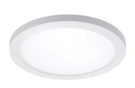 HALO- SMD 6 in. Round Surface Mount Downlight, 600 Lumen, 90CRI, Selectable CCT, White