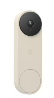 Google- Nest Doorbell (Wired, 2nd Gen) - Linen