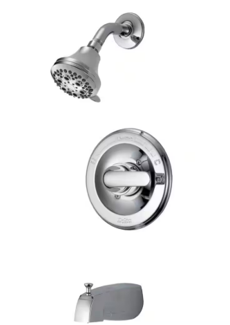 Classic Single-Handle 5-Spray Tub and Shower Faucet in Chrome (Valve Included)