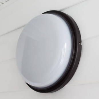 PROBRITE- 100-Watt Equivalent Integrated Outdoor LED Security Light and Ceiling Light, 1600 Lumens, Outdoor Security Lighting