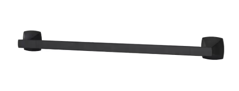Pfister Venturi 18 in. Towel Bar in Matte Black