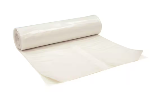 HDX- 10 ft. x 25 ft. Clear 3.5 mil Plastic Sheeting
