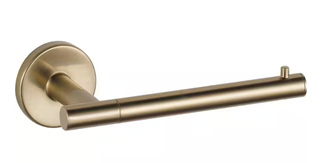 Delta Trinsic Single Post Toilet Paper Holder in Champagne Bronze 75950-CZ