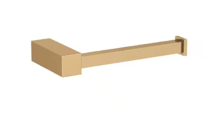Amerock Monument 5-7/8 in. (149 mm) L Single Post Toilet Paper Holder in Champagne Bronze BH36081CZ