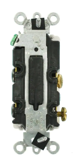 Leviton Decora 15 Amp 4-Way Switch - White 5604-2WS