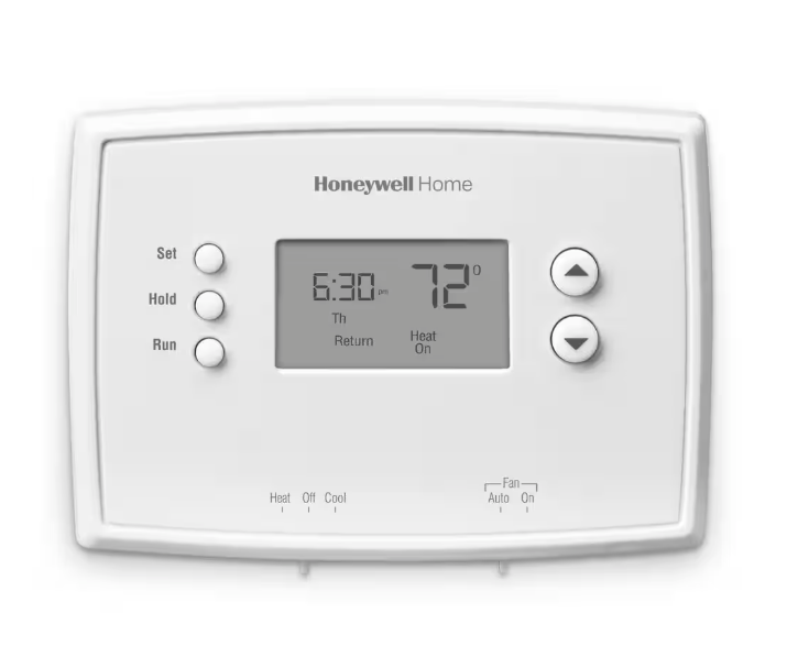 Honeywell - 1-Week Programmable Thermostat with Digital Display
