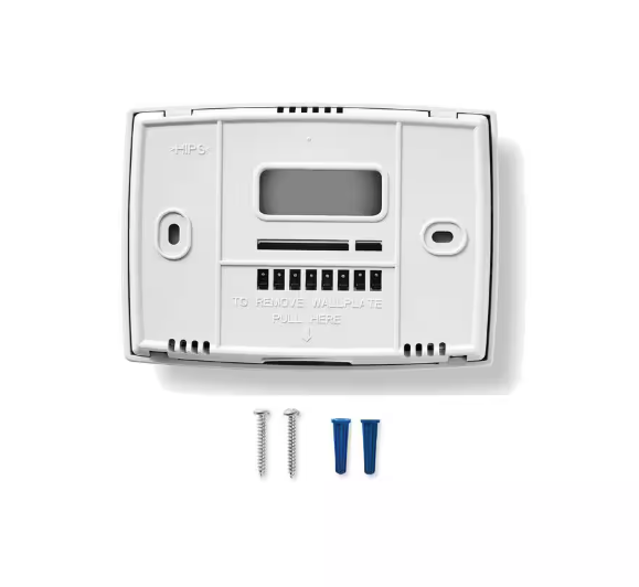 Honeywell - 1-Week Programmable Thermostat with Digital Display