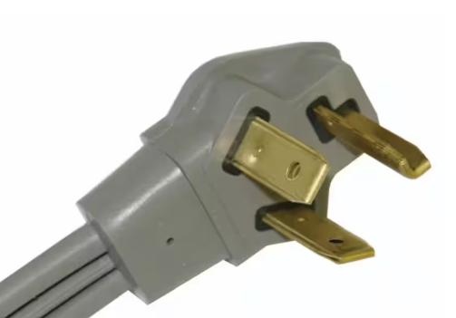 HDX 6 ft. 10/3 30 Amp 3-Prong Dryer Power Cord, Gray