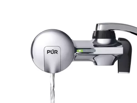 PUR Filtration PLUS Faucet Horizontal Mount Water Filtration System Chrome PFM400H: Best Sink Filter, Lead & Mercury Removal, Easy Install