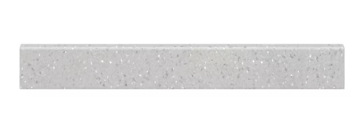 J COLLECTION 31 in. Cultured Marble Backsplash in Silver Stream 46195